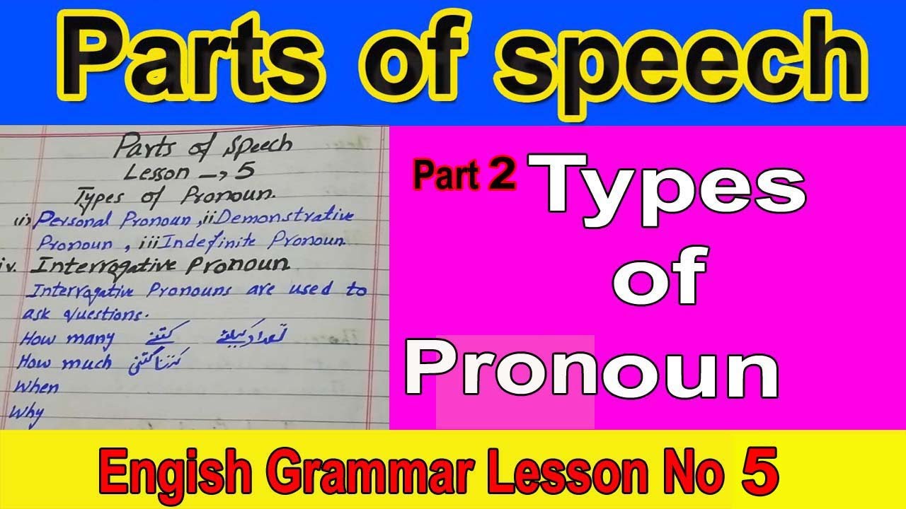 parts-of-speech-lesson-no-5-types-of-pronoun-part-2-youtube