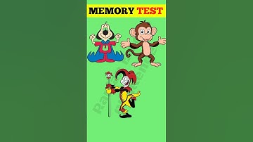Memory Test 41 - Remember Me? IQ Test| #iq #quiz #shorts  #shortsfeed #shortsvideo #paheli #shots