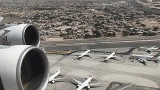 Emirates A380 Takeoff Dubai