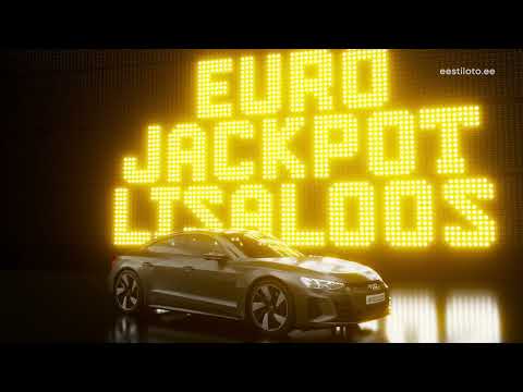 Eurojackpot Eesti lisaloosi peavõit – Audi e-tron GT quattro - video from Eesti Loto