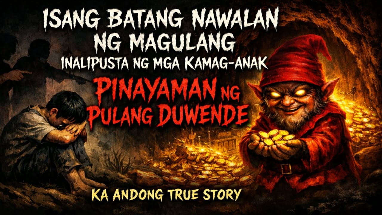 BATANG NAWALAN NG MAGULANG PINAYAMAN NG PULANG DUWENDE | KA ANDONG TRUE STORY