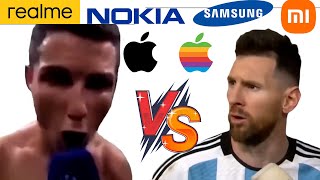 Cristiano Ronaldo Siuuu VS Messi BOBO but famous phone ringtones Resimi