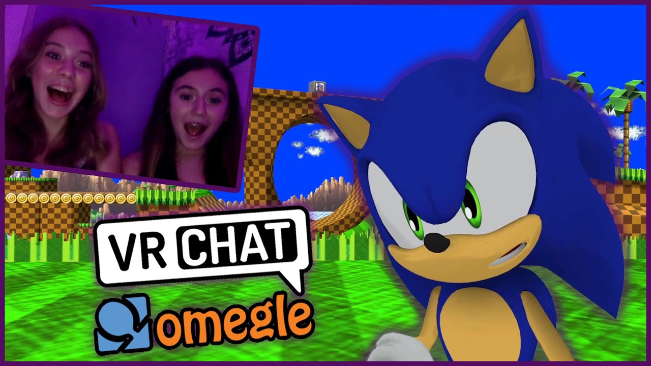 Sonic The Hedgehog Goes Fast On Omegle