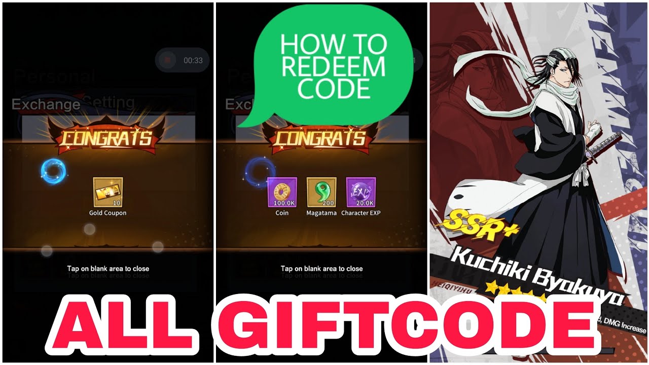 how to redeem codes in bleach brave souls 2022