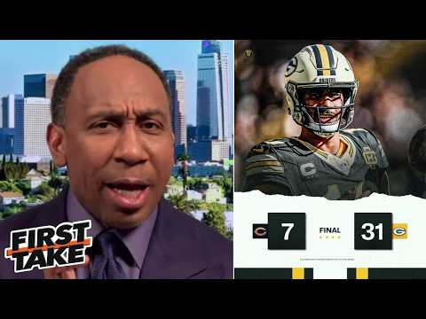 FIRST TAKE | "JORDAN LOVE MAKES CHICAGO PAY!" - Stephen A. on Packers' 31-7 domination of Bears