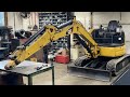 Cat 303 Excavator: Hydraulic Thumb Install
