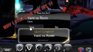 Yami no ronin But...
