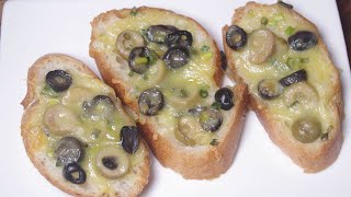 How To Make Olive Cheese Toasties  - Recipe