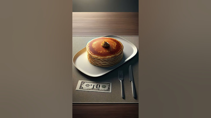 $1 Pancake vs Priceless Pancake