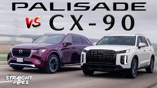 2024 Mazda CX90 vs Hyundai Palisade  Worth the $10k Difference?