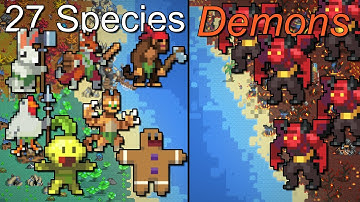 A Kingdom With EVERY Subspecies Versus A Demon Kingdom