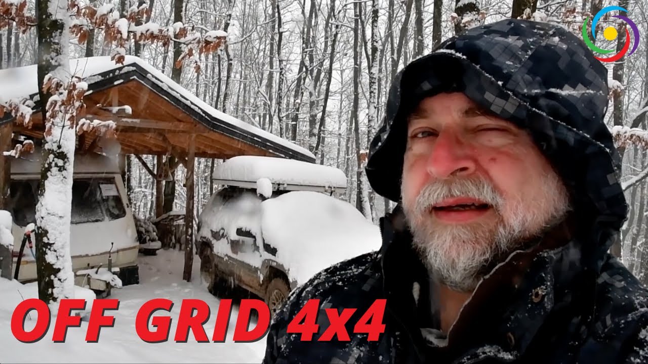 ZIMA U KAMP PRIKOLICI - Aleksandar - Serbian Outdoor 4x4