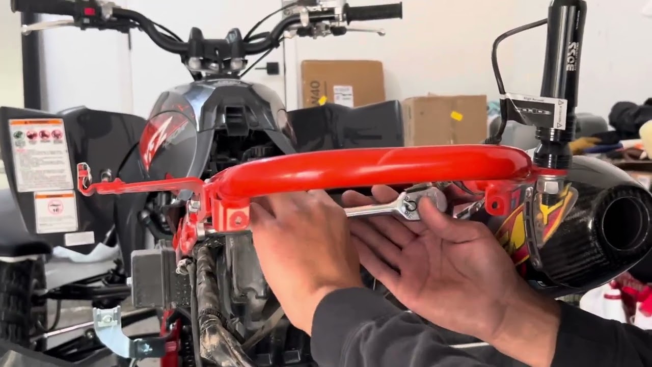 Руководство по установке тюнера Vortex yfz450r 2024 года