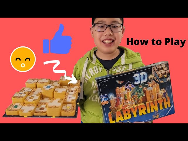 How to Play 3D Labyrinth!!! 