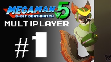 Megaman 8-Bit Deathmatch V5: Multiplayer #1