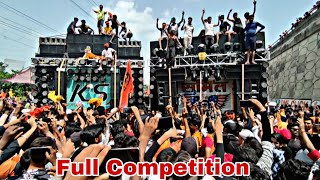 DJ KS Guddu Pradhan VS DJ Sumit Gujjar Full Khatarnak Competition | Kawad Yatra 2023 | Moradabad
