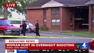 Woman injured in North Nashville shooting
