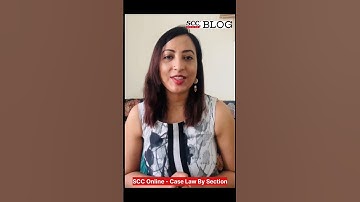 SCC Online Tips and tricks: Search By Case law.