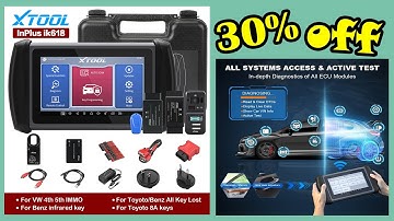 XTOOL InPlus IK618 Auto Key Programmer X100PAD3 For Toyota or Benz OBD2 Diagnostic Tool New
