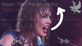 Taylor Swift made us all cry with this 🕊️