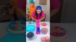 Ice Cream Challenge Blue Food Vs Pink Food