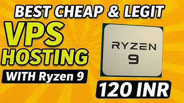 Best Cheap & Legit Vps Hosting With Ryzen 9