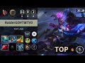 롤 챌린저 탑 다리우스 " RaiderGO#TWTV0 " | Patch 26.10