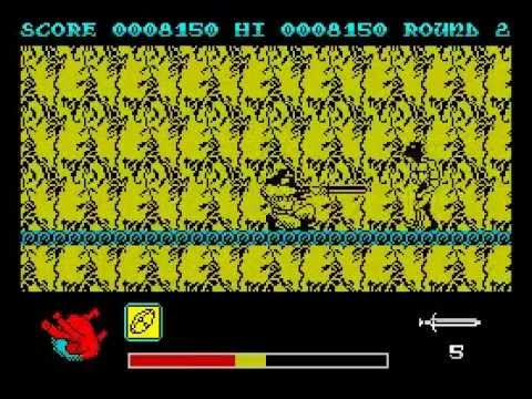 Rastan Walkthrough, ZX Spectrum