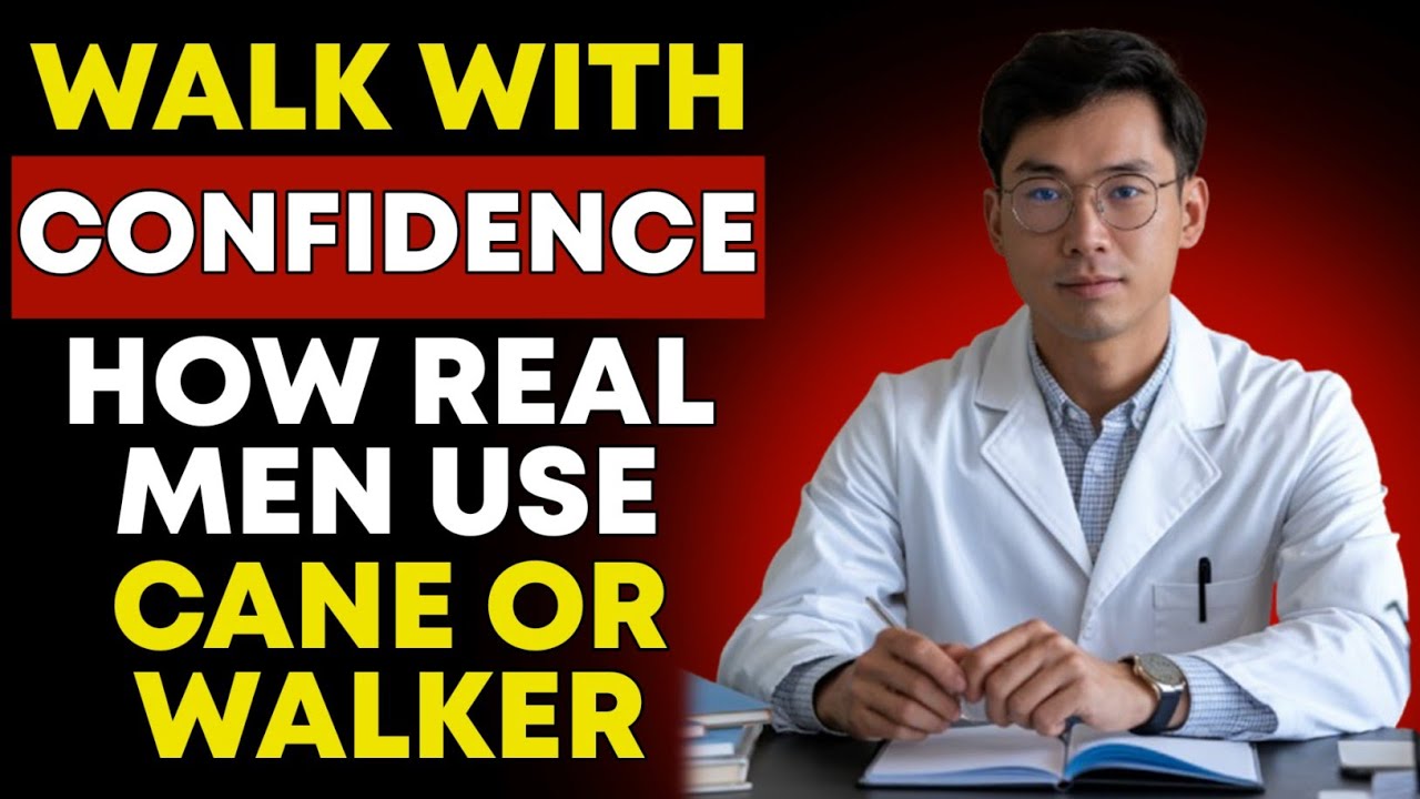 Real Men Walk Strong—How to Use a Cane or Walker Like a Pro