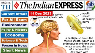 11 December 2023 Indian Express Newspaper Analysis | Daily Current Affairs | The Hindu Analysis