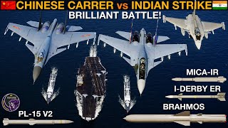 MODERNIZED Indian Brahmos Strike vs Chinese Carrier Group (Naval Battle 80) | DCS screenshot 5