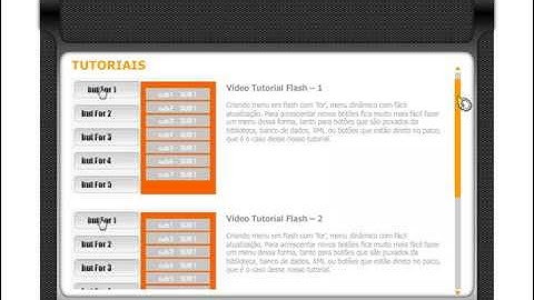 Site do zero - ( Flash ) | Videos Tutoriais - Tutors.com.br