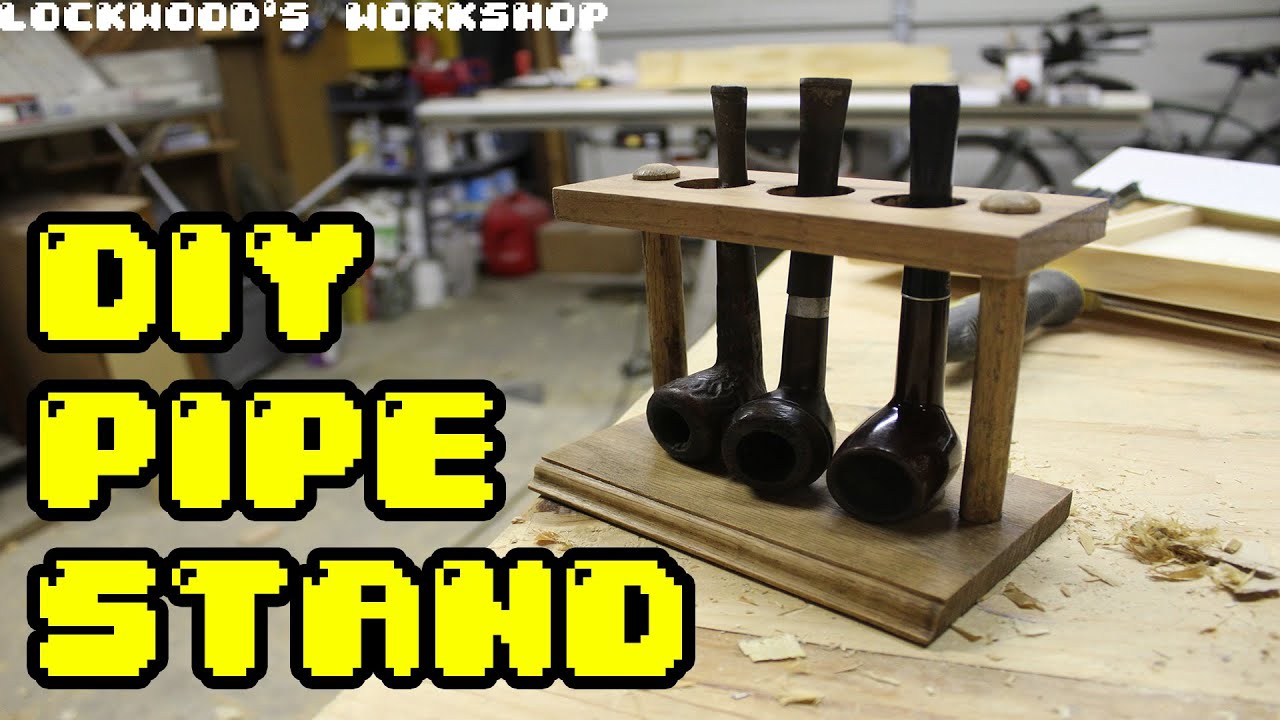 Diy Pipe Stand Lockwood S Workshop Youtube