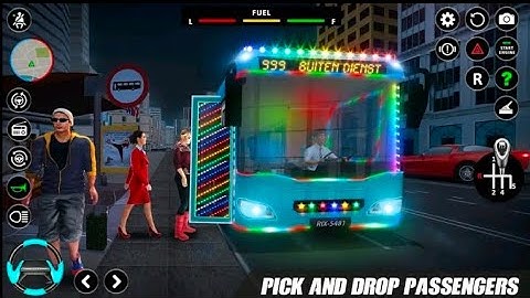 Modern Bus Parking 3D Simulator - Best Android Gameplay