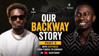 From Desert to Europe 🇬🇲| Happiness Shares His Real Backway Story. 
