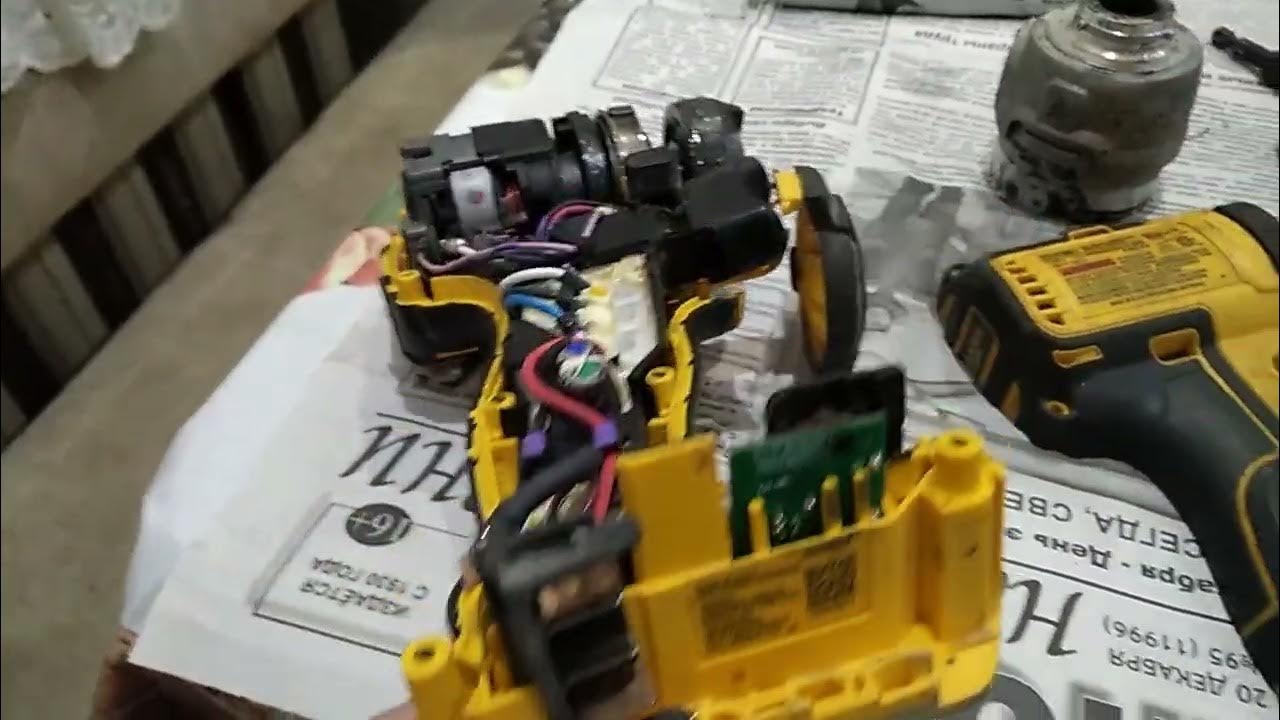 Ремонт кнопки dewalt. Ремонт кнопки dewalt