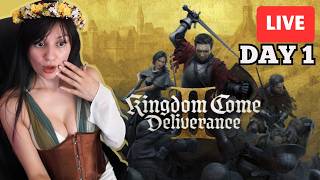 KCD first/blind playthrough 🏰 DAY 1