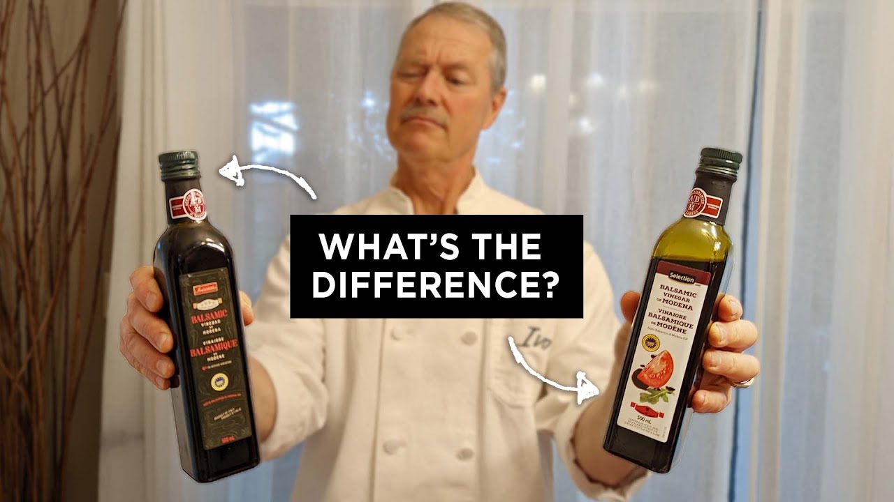 Understanding Balsamic Vinegar What's the difference? YouTube