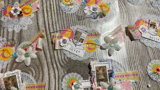 Stack a stickers ready embellishments August challenge element