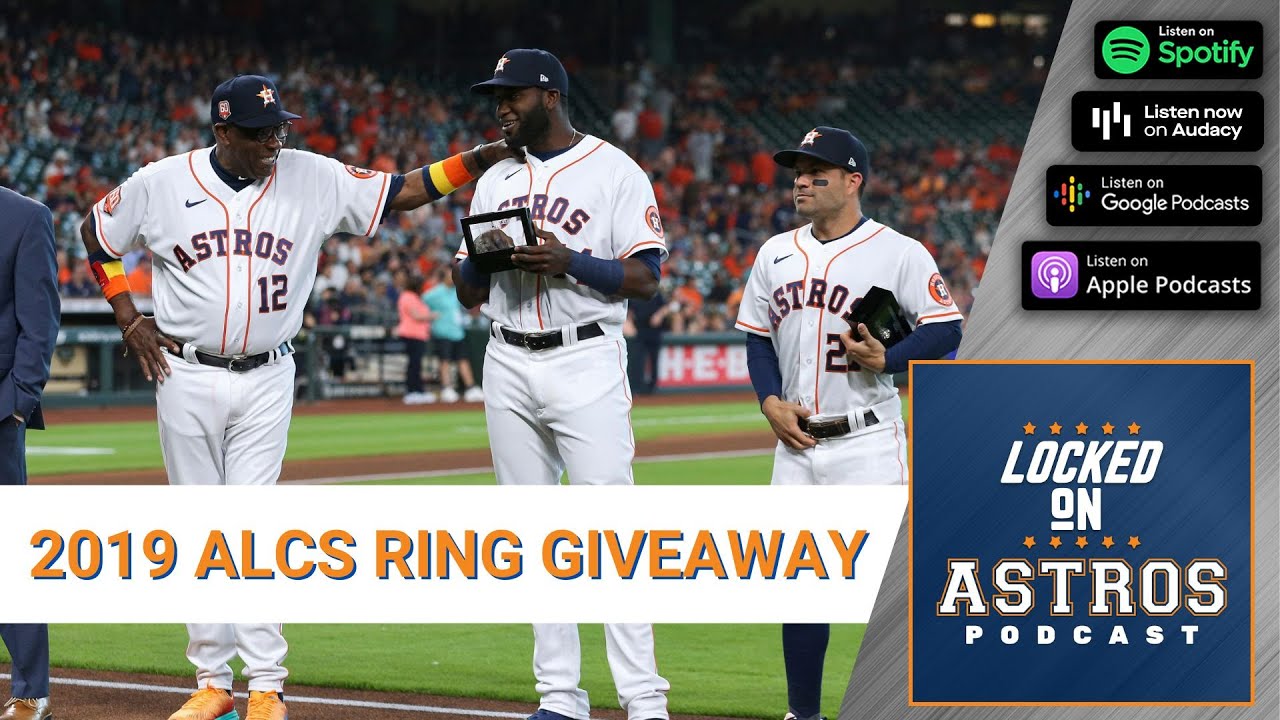 Locked On Astros 2019 ALCS Replica Ring Giveaway Winner #shorts 