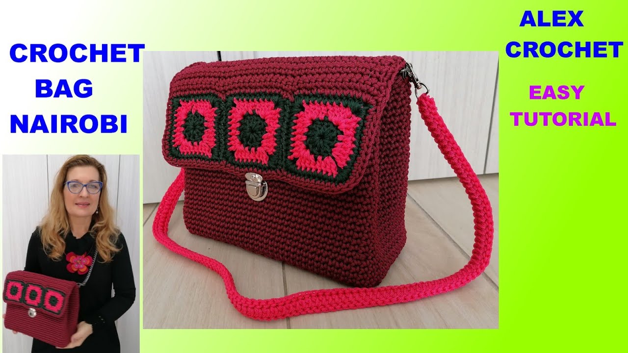 CROCHET CHANEL BAG TUTORIAL NAIROBI Alex Crochet beginners