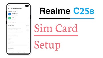 Realme C25s Sim Card Setup Call Setting And internet Setting