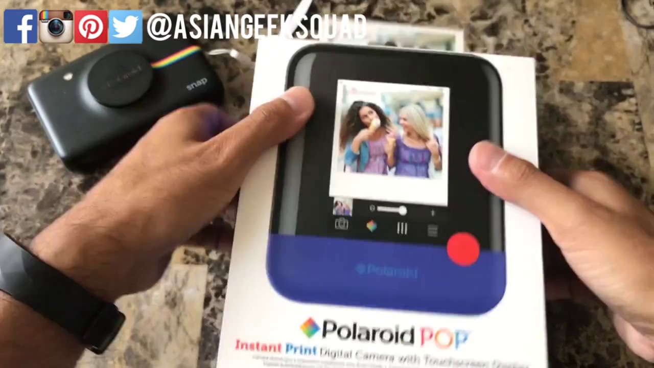 Unboxing and Setup of the Polaroid YouTube