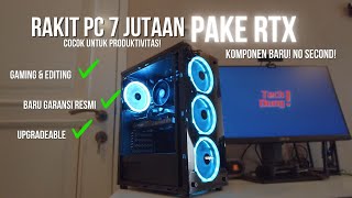 Rakit PC 7 Jutaan Pakai RTX 3000 Baru Bergaransi! No Second Second Club...