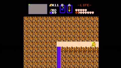 Legend of Zelda Screen Scroll Warp