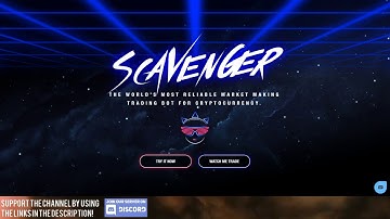 Scavenger Bot - Market Making Strategy 101