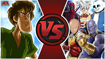 SHAGGY vs EVERYONE! (Ultra Instinct Shaggy vs Goku, Thanos, Saitama, & More) Shaggy Meme Animation