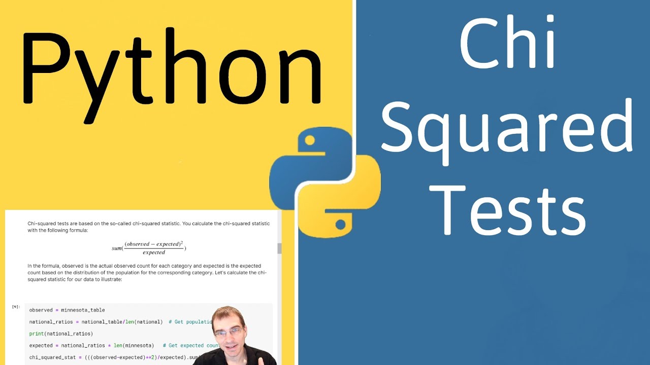 scipy คือ  New 2022  Python for Data Analysis: Chi-Squared Tests