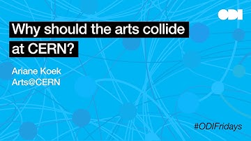 Friday lunchtime lecture: Why should the arts collide at CERN?