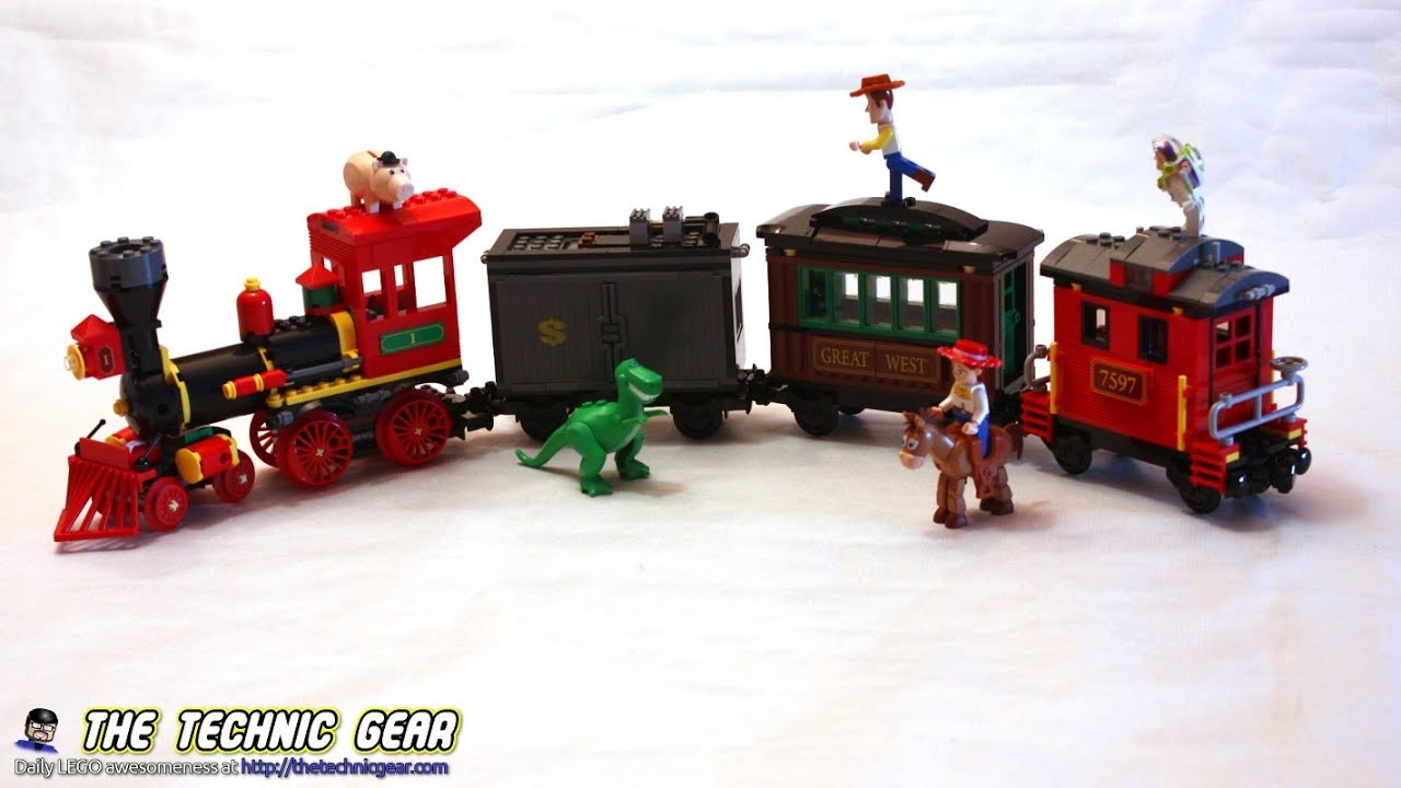 LEGO 7597 Story Western Train Chase Review - LEGO Reviews Videos